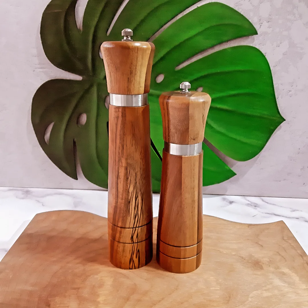 فلفل ساب تمام بامبو حلقه استیل در دو سایز مناسب